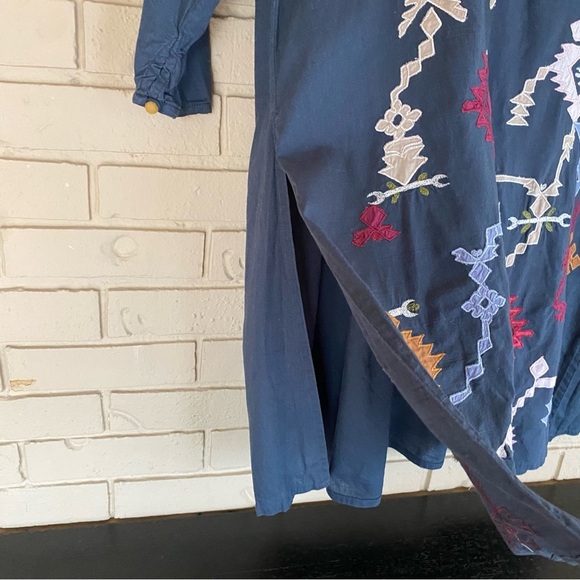 Generation Classic Dress Boho Festival Long Sleeve Embroidery Lightweight Sz 14 - Picture 5 of 8